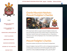 Tablet Screenshot of prescottffcharities.org
